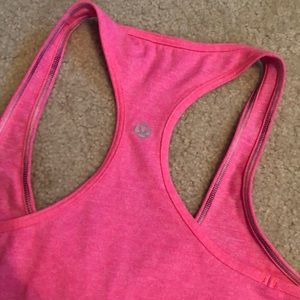 SOLD Lululemon Heathered Flash CRB Tank, 6
